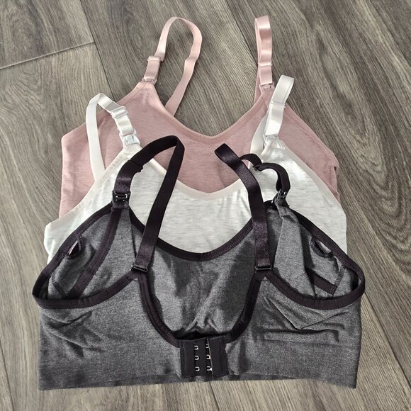 New 3-Pack Women’s Nursing Bras – Size Medium - Picture 2 of 6